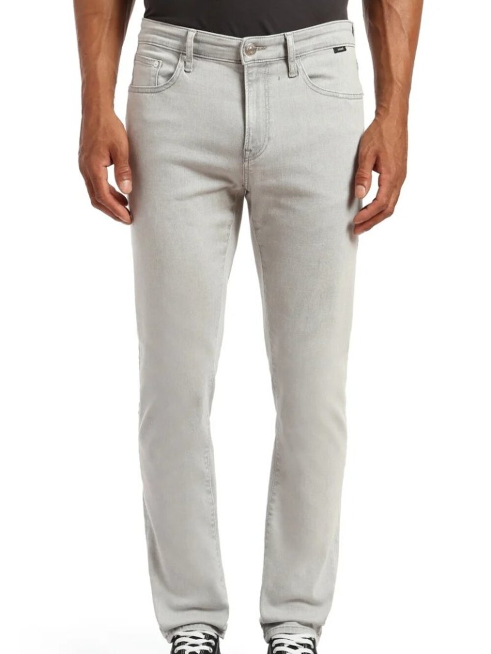 Mavi Steel Grey Straight Leg Jeans